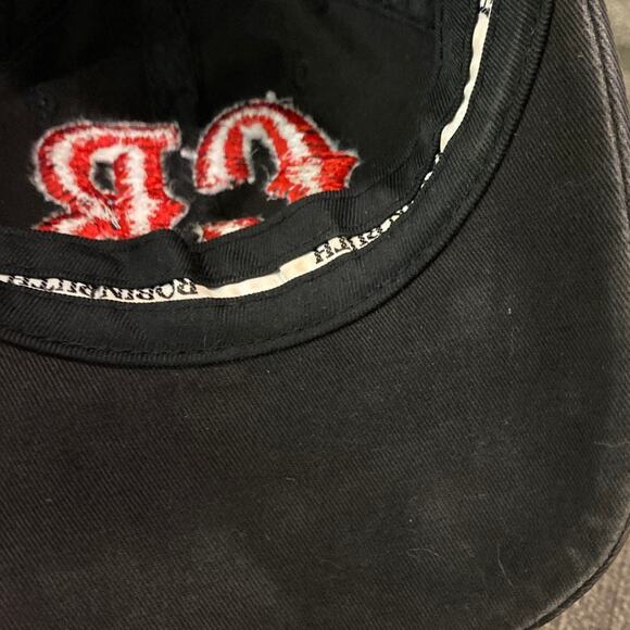 CB Cabo Hat Robin Ruth Original Black Red Embroidered adjustable unisex 3D Wabo - Picture 10 of 12